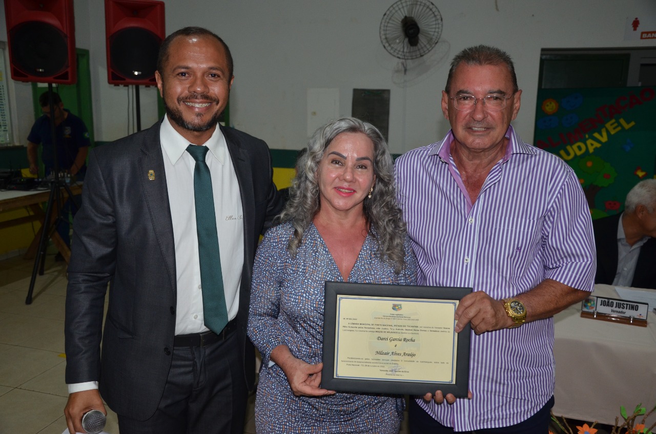 Vereador Soares Filho e Homenageado