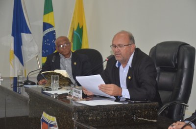 Vereador Charles Sousa, Presidente da Casa de Leis