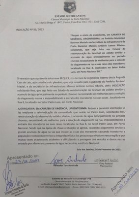 Indicação Nº081/2023