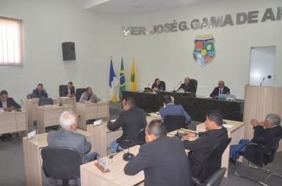 Vereadores presentes na 53ª Sessão Ordinária do ano de 2023